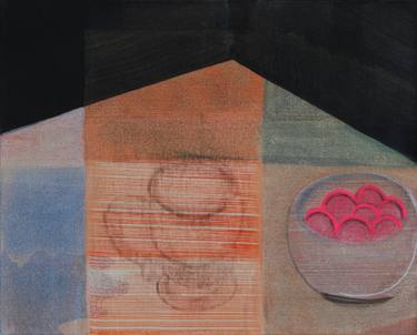 Original Abstract Expressionism Food & Drink Paintings by Ella Carty