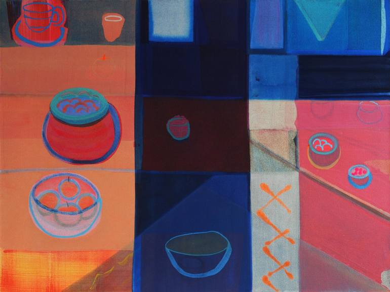 Original Abstract Expressionism Abstract Paintings by Ella Carty