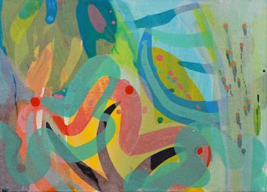 Print of Abstract Garden Paintings by Ella Carty