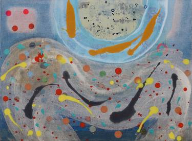 Print of Abstract Fish Paintings by Ella Carty