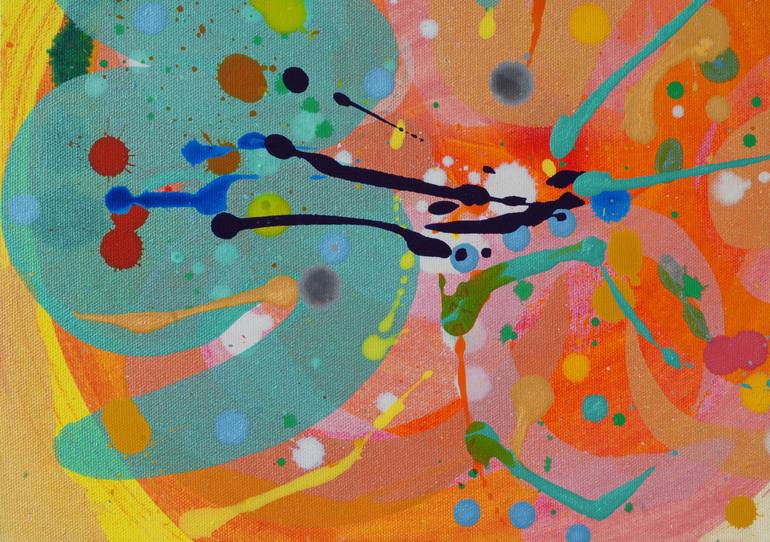 Original Abstract Expressionism Abstract Painting by Ella Carty