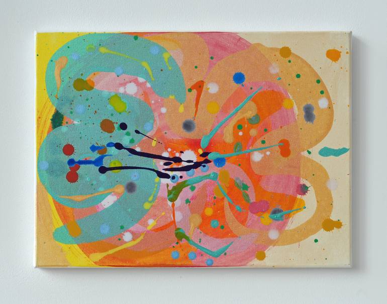 Original Abstract Expressionism Abstract Painting by Ella Carty