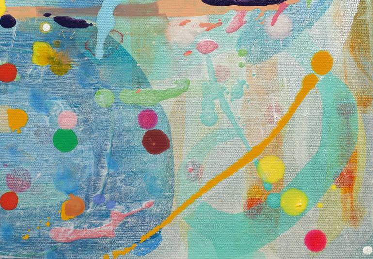 Original Abstract Expressionism Abstract Painting by Ella Carty
