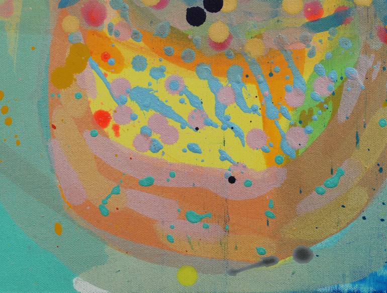 Original Abstract Expressionism Still Life Painting by Ella Carty