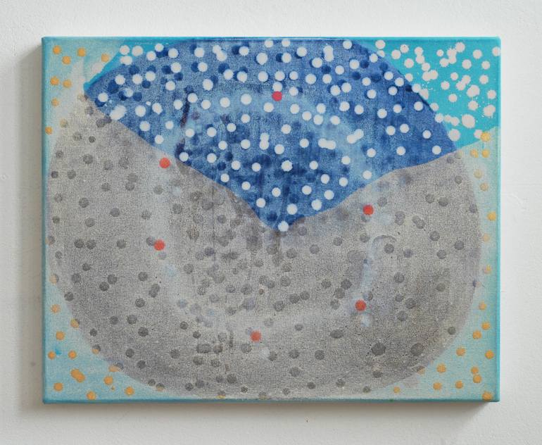 Original Abstract Fish Painting by Ella Carty