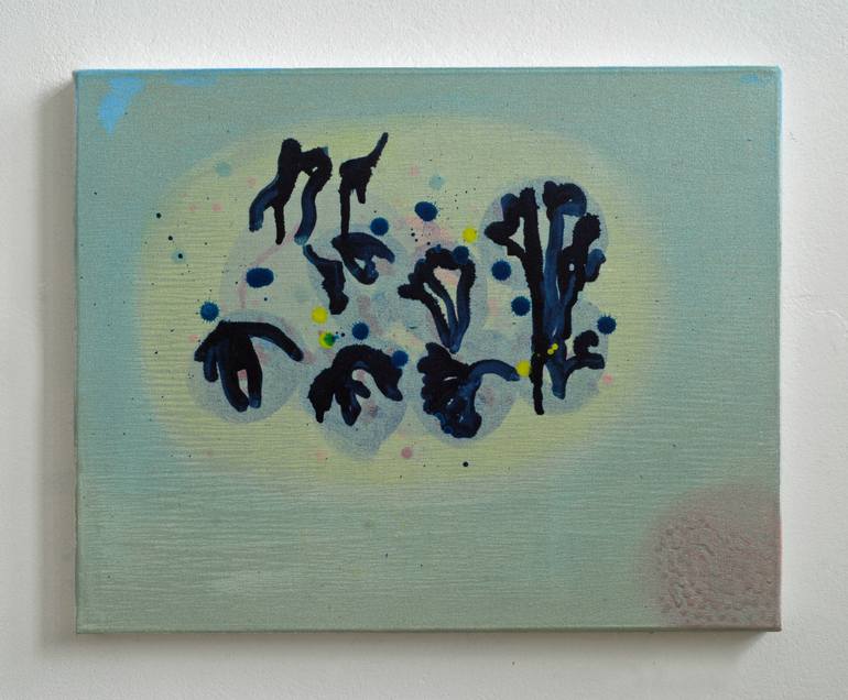 Original Abstract Seascape Painting by Ella Carty