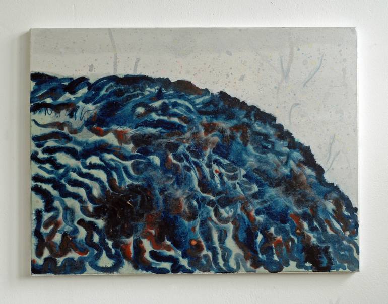 Original Abstract Seascape Painting by Ella Carty