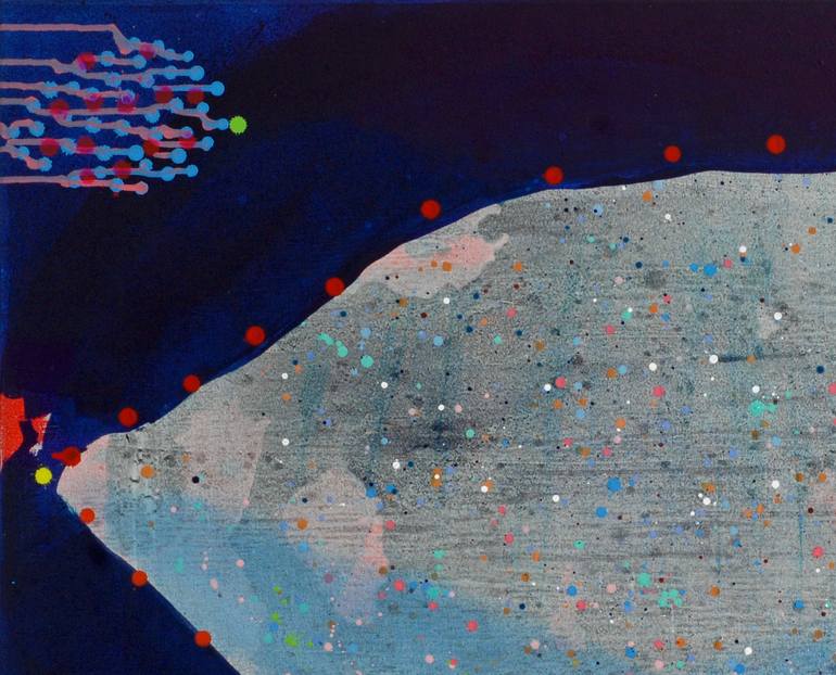 Original Abstract Expressionism Abstract Painting by Ella Carty