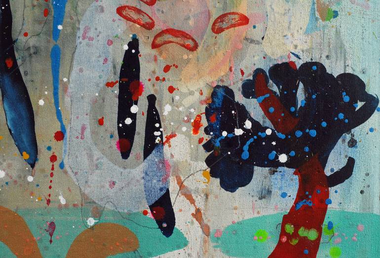 Original Abstract Seascape Painting by Ella Carty