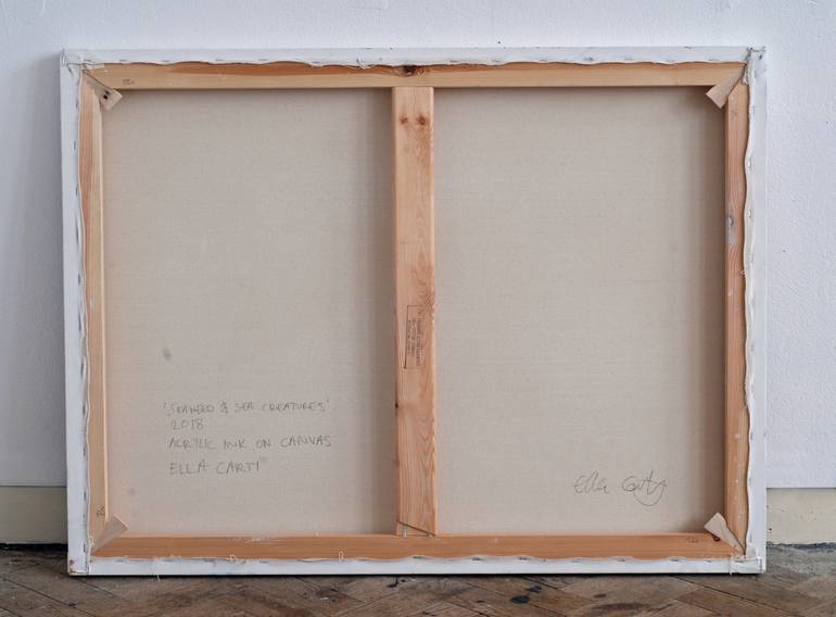 Original Abstract Seascape Painting by Ella Carty