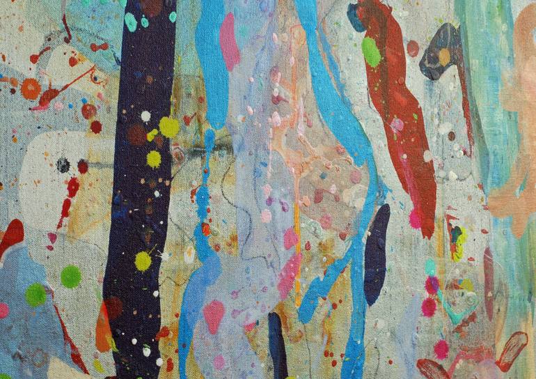 Original Abstract Seascape Painting by Ella Carty