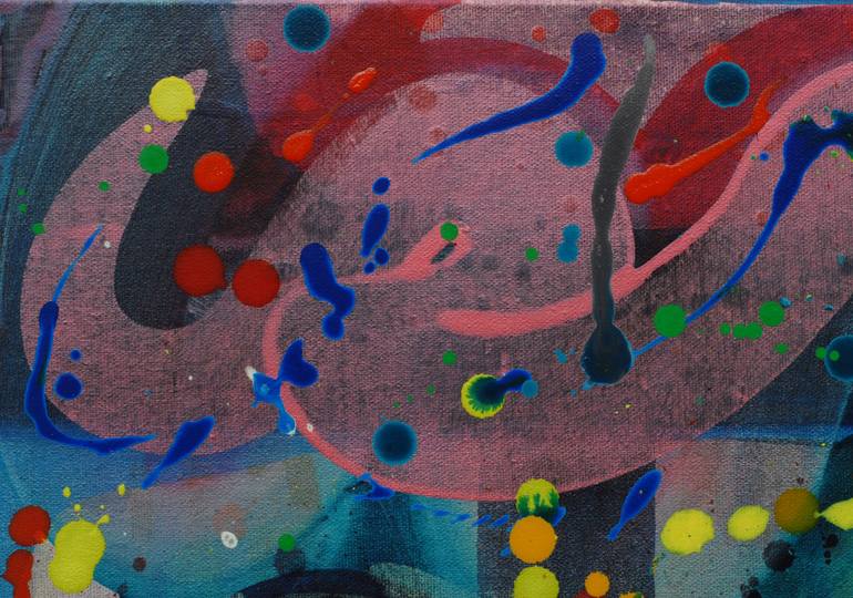 Original Abstract Seascape Painting by Ella Carty