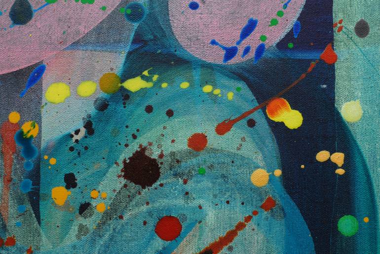 Original Abstract Seascape Painting by Ella Carty