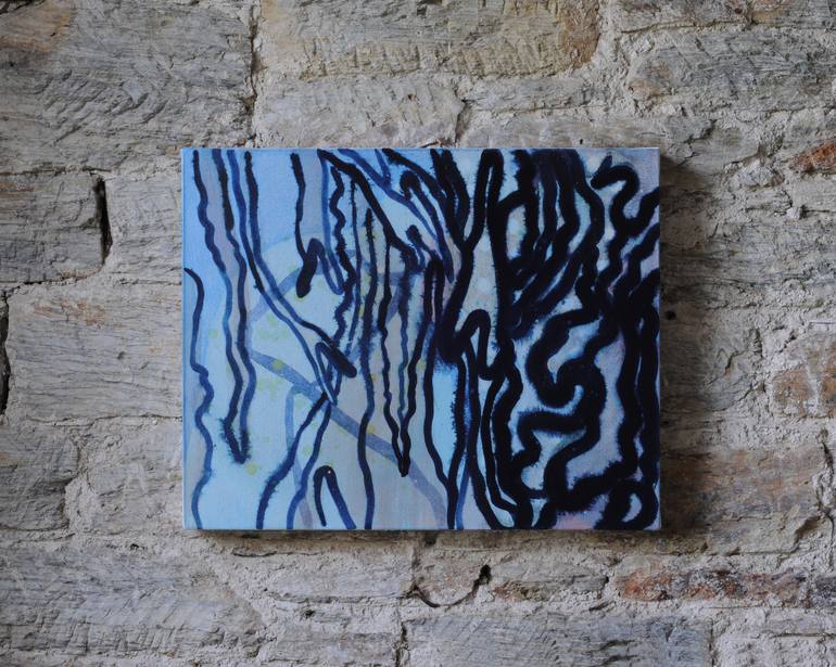 Original Abstract Seascape Painting by Ella Carty