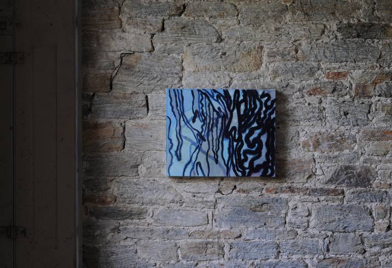 Original Abstract Seascape Painting by Ella Carty