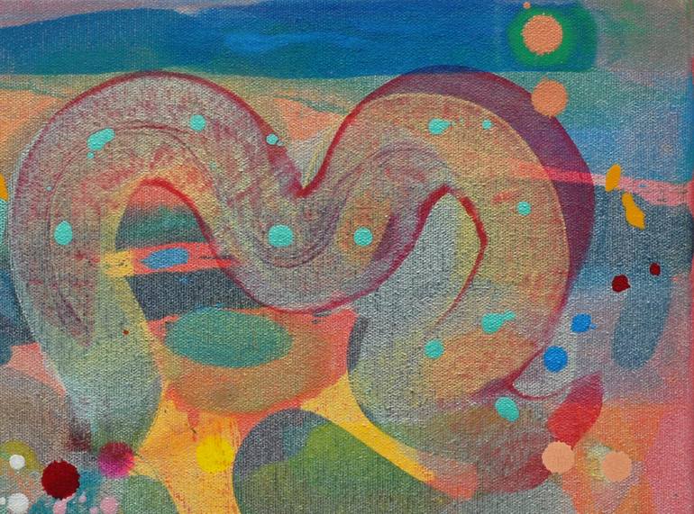 Original Abstract Expressionism Abstract Painting by Ella Carty