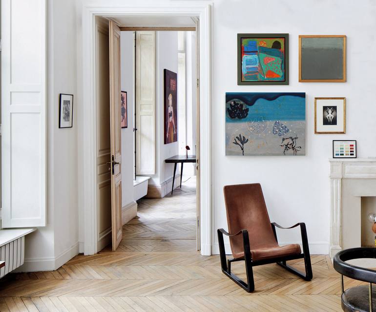 Original Abstract Seascape Painting by Ella Carty