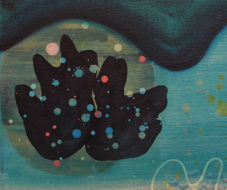 Original Abstract Seascape Painting by Ella Carty