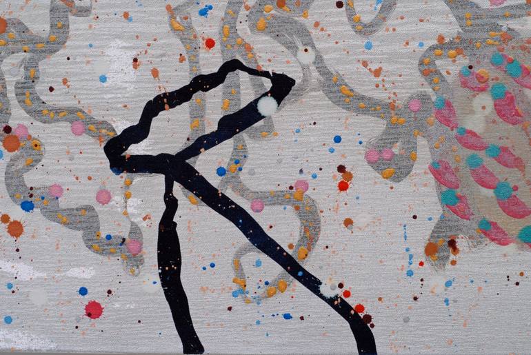 Original Abstract Seascape Painting by Ella Carty