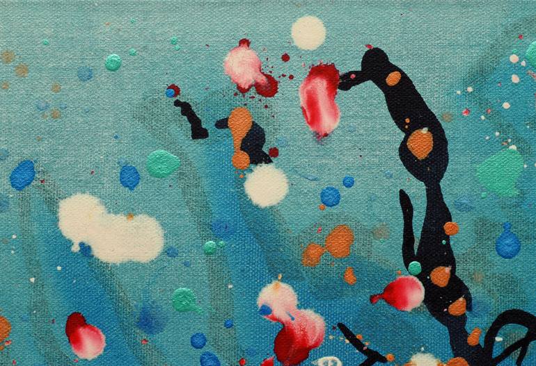 Original Abstract Seascape Painting by Ella Carty