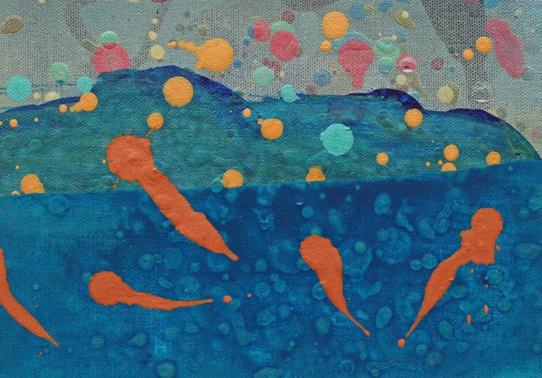 Original Abstract Expressionism Abstract Painting by Ella Carty