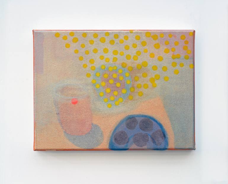 Original Abstract Still Life Painting by Ella Carty