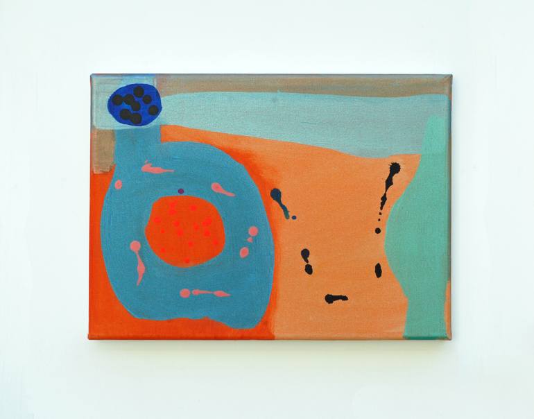 Original Abstract Expressionism Abstract Painting by Ella Carty