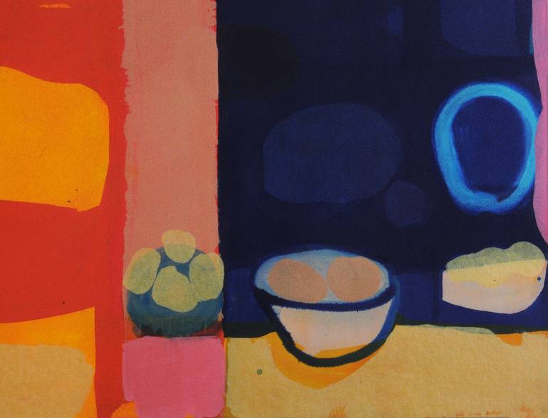 Original Abstract Expressionism Abstract Painting by Ella Carty