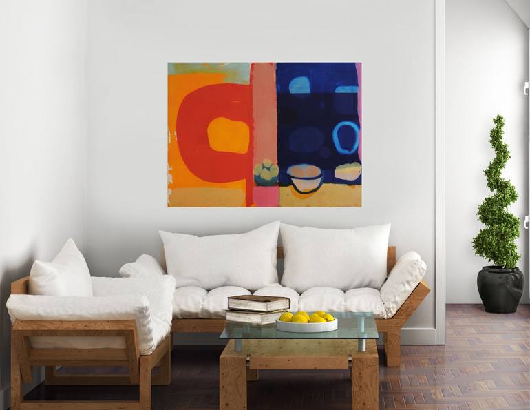 Original Abstract Expressionism Abstract Painting by Ella Carty