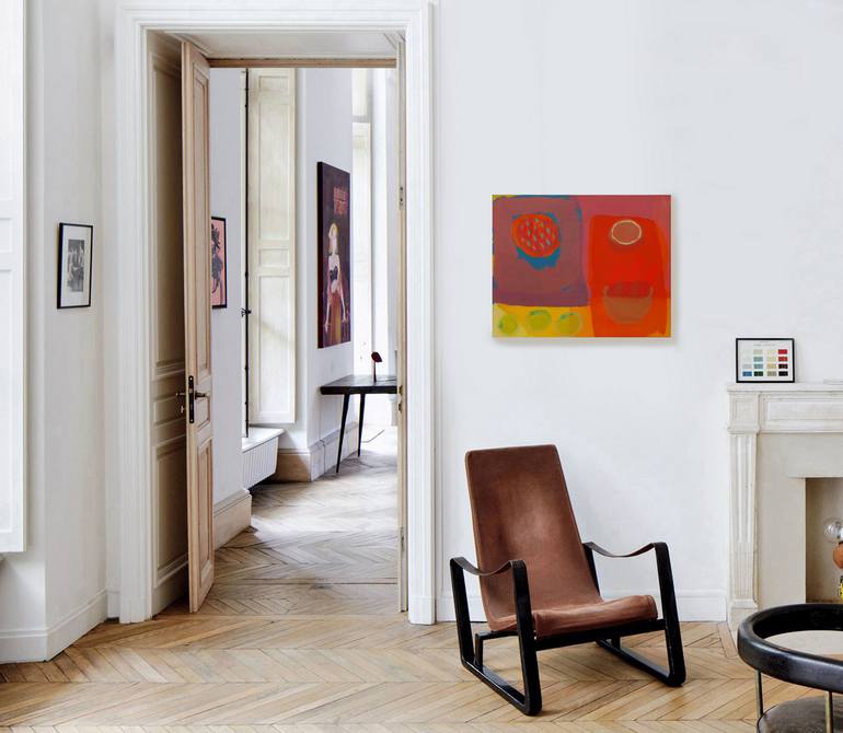 Original Abstract Expressionism Abstract Painting by Ella Carty