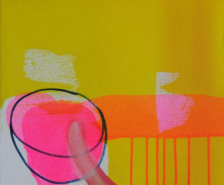 Original Abstract Expressionism Abstract Painting by Ella Carty