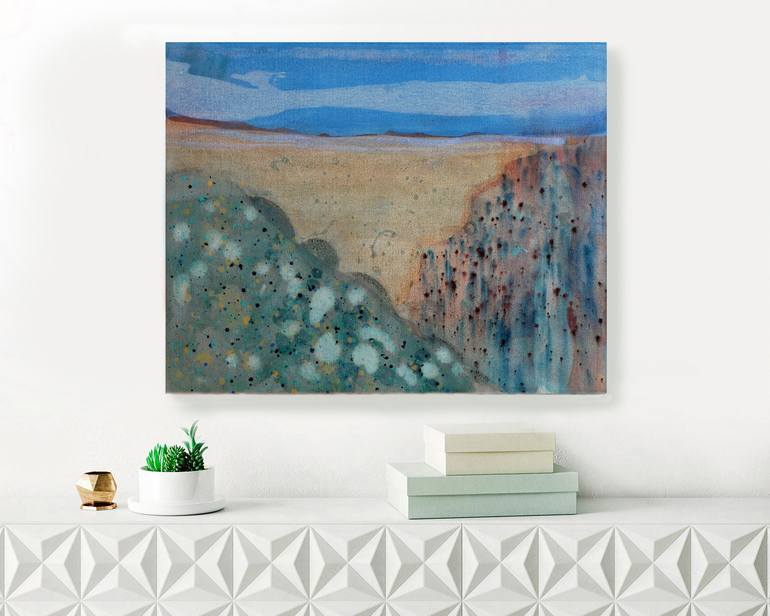 Original Abstract Landscape Painting by Ella Carty
