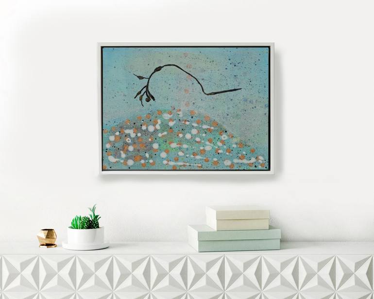 Original Abstract Beach Painting by Ella Carty