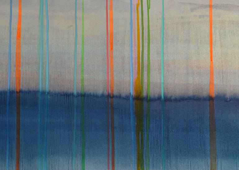 Original Abstract Expressionism Abstract Painting by Ella Carty