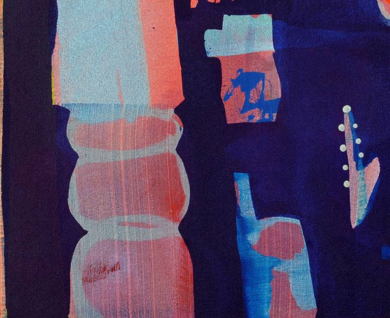 Original Abstract Expressionism Abstract Painting by Ella Carty