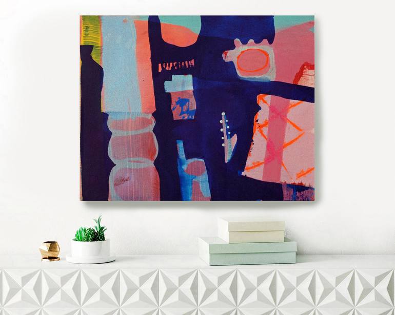 Original Abstract Expressionism Abstract Painting by Ella Carty