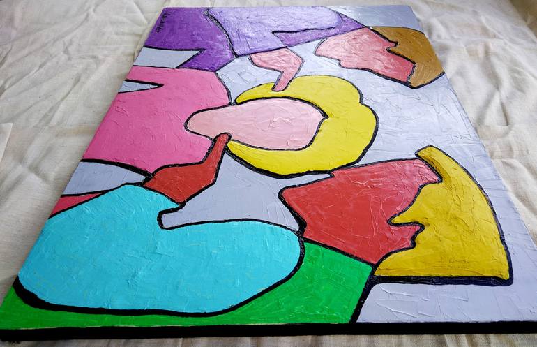 Original Contemporary People Painting by Vlado Vesselinov