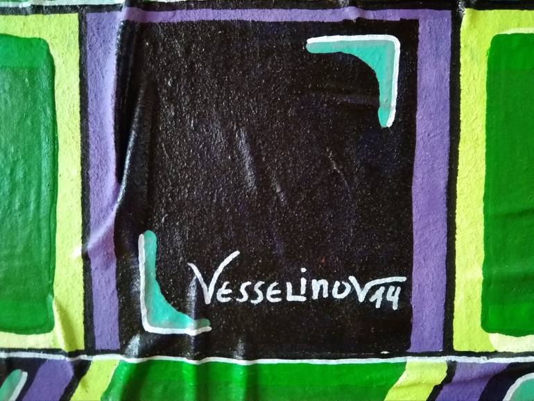 Original Pop Art Pop Culture/Celebrity Painting by Vlado Vesselinov