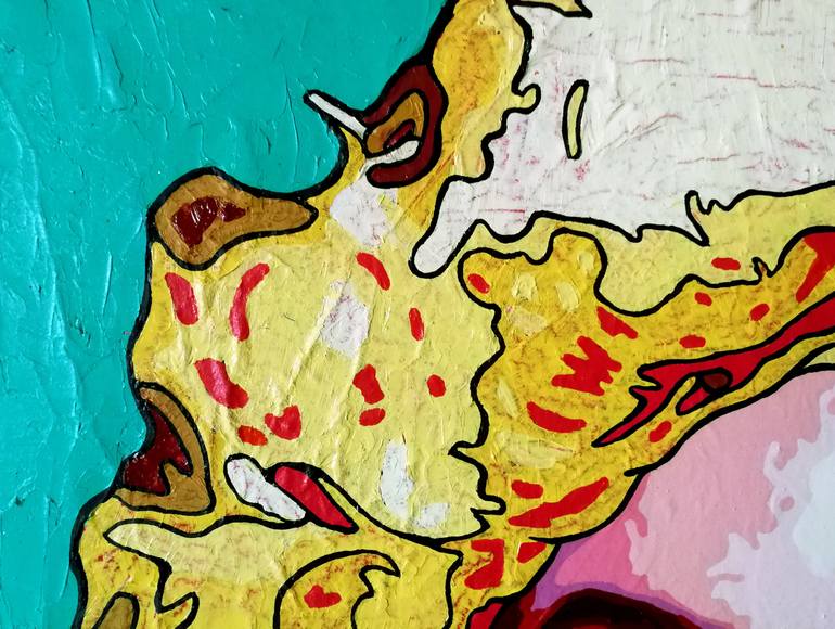 Original Figurative Pop Culture/Celebrity Painting by Vlado Vesselinov