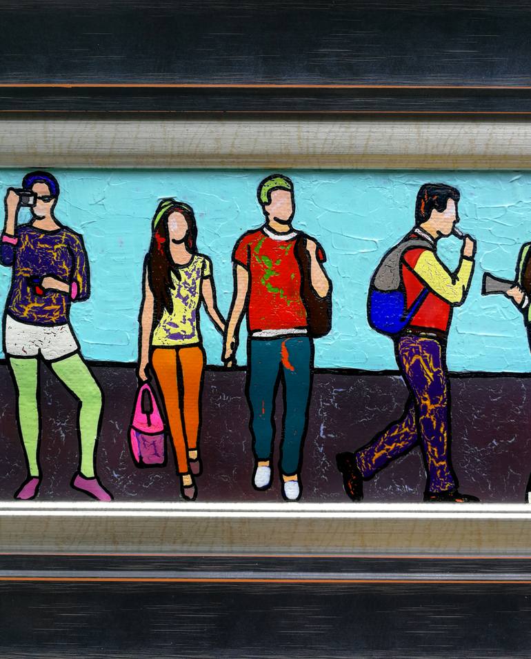 Original Figurative People Painting by Vlado Vesselinov