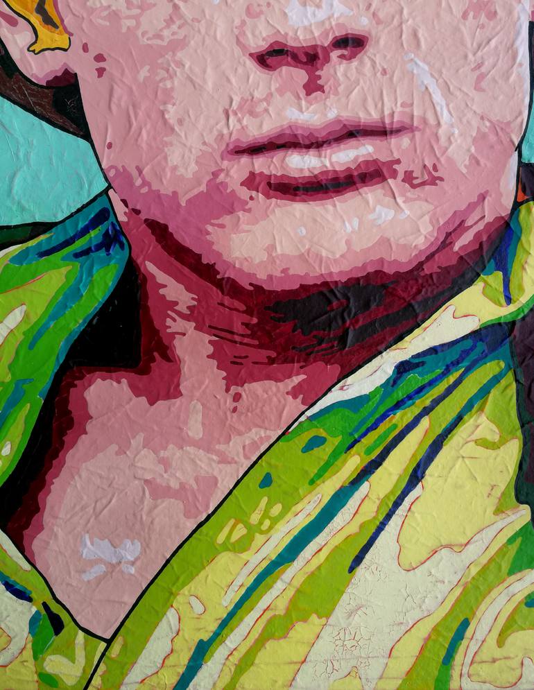 Original Modernism Pop Culture/Celebrity Painting by Vlado Vesselinov