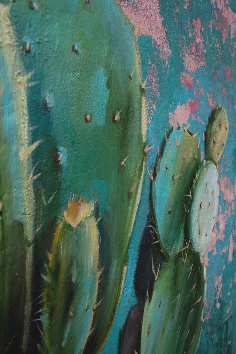 Original Contemporary Botanic Painting by Augustas Lopas
