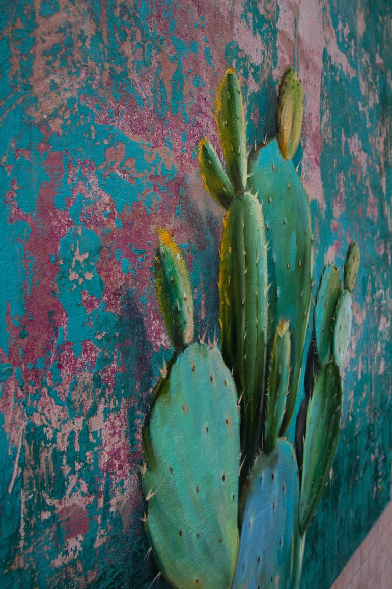 Original Contemporary Botanic Painting by Augustas Lopas