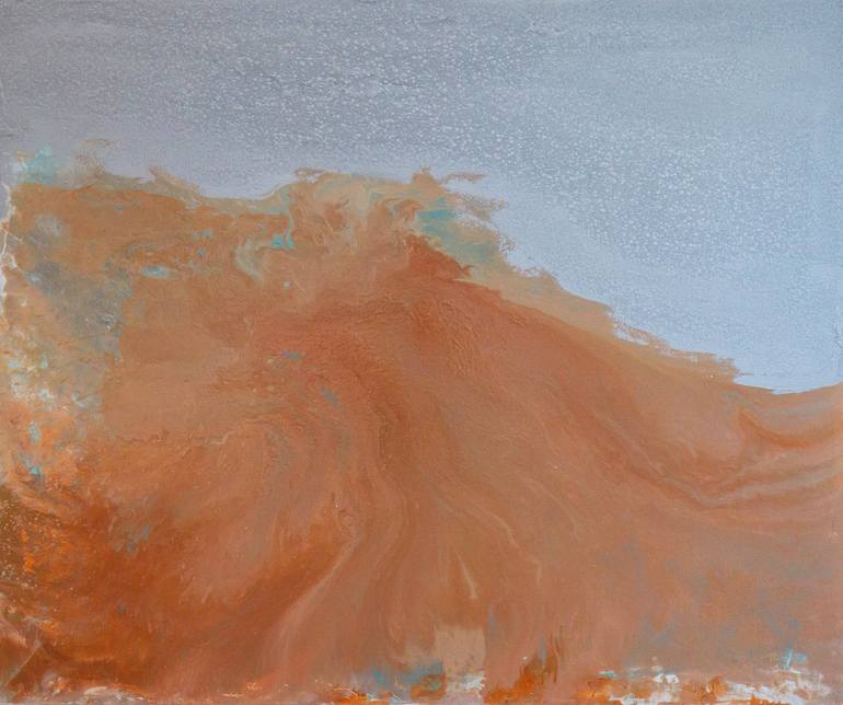 Original Conceptual Abstract Painting by Augustas Lopas