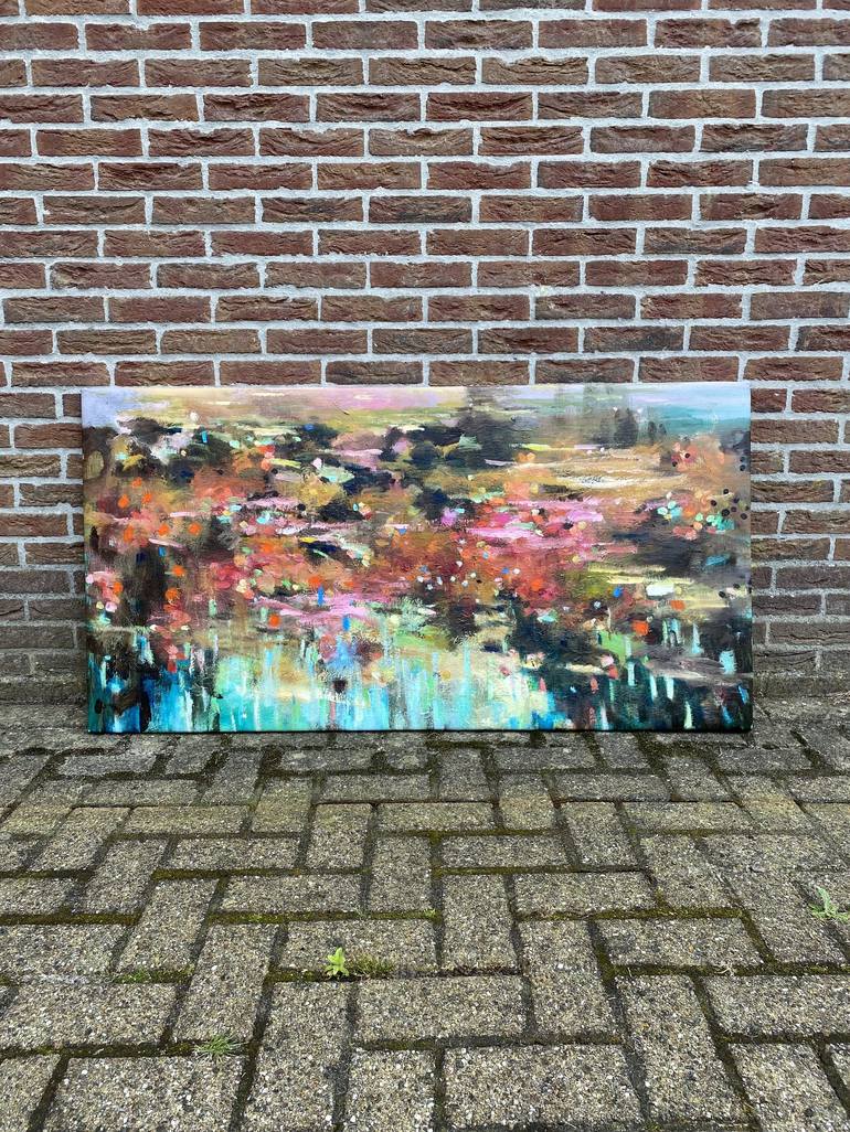 Original Impressionism Seascape Painting by Geesien Postema