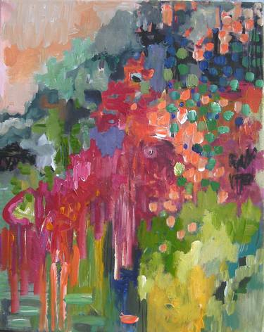 Print of Abstract Garden Paintings by Geesien Postema