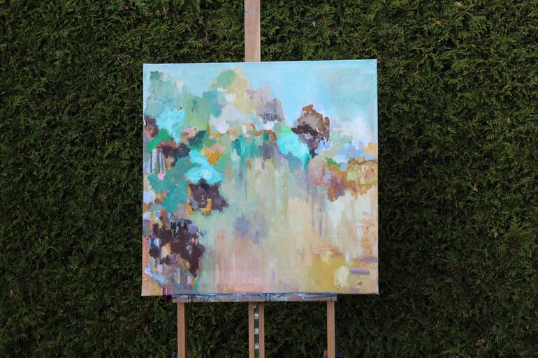 Original Abstract Landscape Painting by Geesien Postema