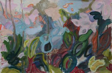 Print of Abstract Garden Paintings by Geesien Postema