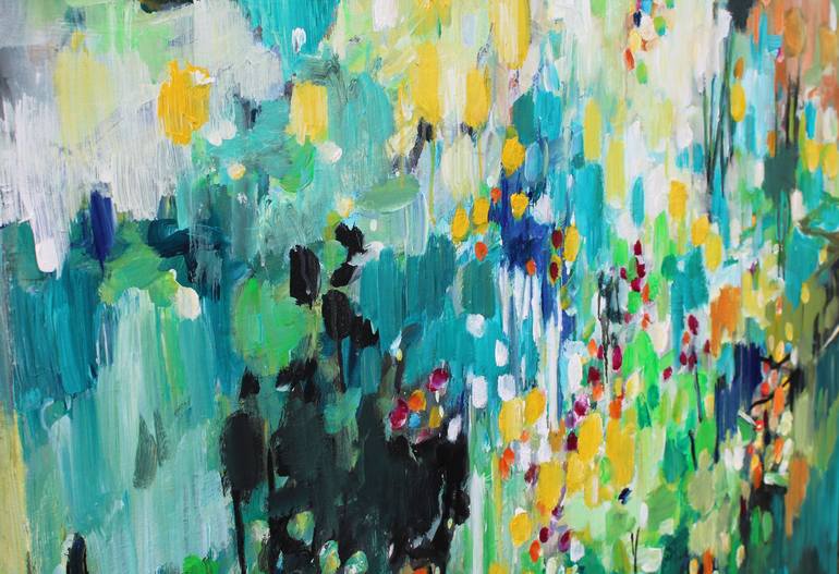 Original Abstract Painting by Geesien Postema