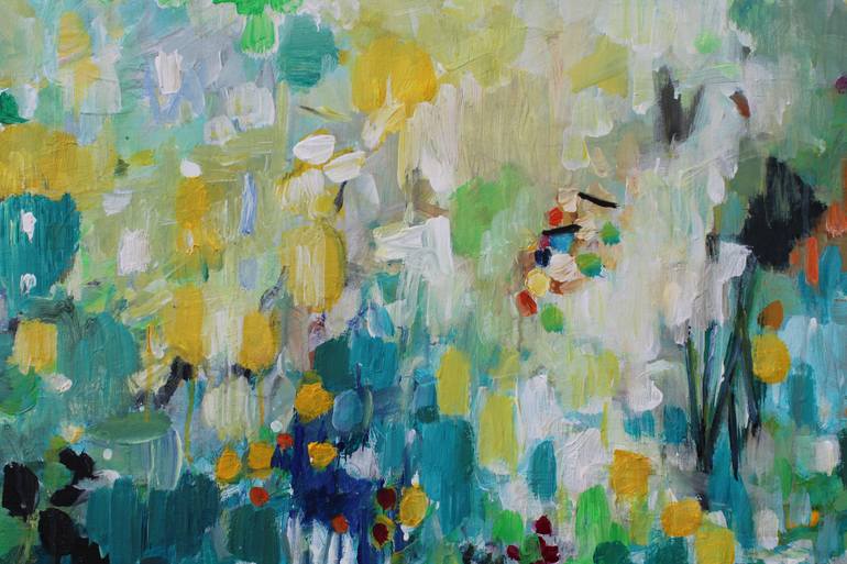 Original Abstract Expressionism Abstract Painting by Geesien Postema